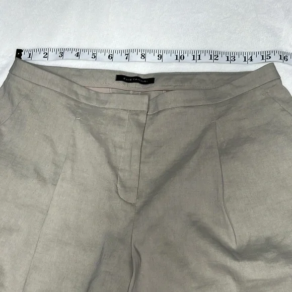 Elie Tahari woman’s linen Bermuda Short. Size 8. NWOT - Picture 8 of 12